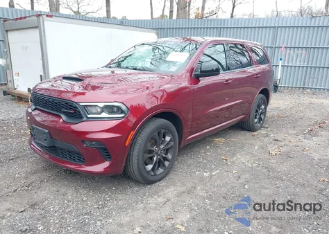 2022 Dodge Durango Gt Awd from USA, damaged, VIN 1C4RDJDG9NC211566